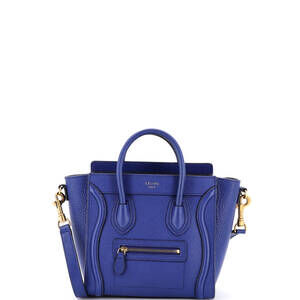 Celine Luggage Bag Grainy Leather Nano #229505C12B